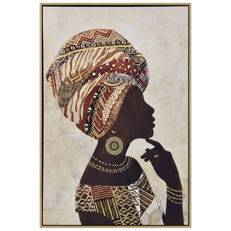 Πίνακας Χρυσοτυπία Αφρικάνα σε Καμβά 82Χ122εκ
